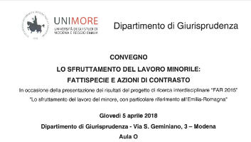 (Italiano) Lo sfruttamento del lavoro minorile: fattispecie e azioni di contrasto