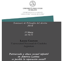(Italiano) Patriarcado y abuso sexual infantil en América Latina: es posible la reparación social?