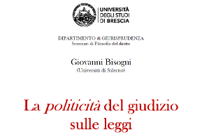 (Italiano) La politicità del giudizio sulle leggi