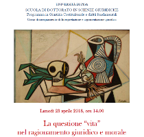 La questione “vita” nel ragionamento giuridico e morale