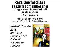 Razzismo fascista e razzismi contemporanei