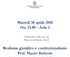 (Italiano) Realismo giuridico e costituzionalismo