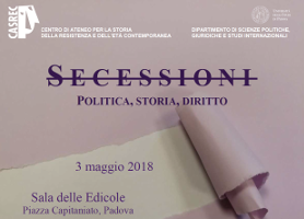 (Italiano) Secessioni: politica, storia, diritto