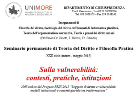 Vulnerabilità e teorie critiche