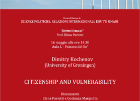 (Italiano) Citizenship and vulnerability