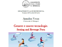 Genere e nuove tecnologie. Sexting and Revenge Porn