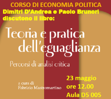 Teoria e pratica dell’eguaglianza