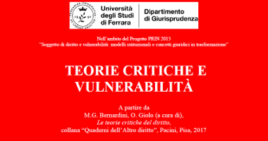 Teorie critiche e vulnerabilità