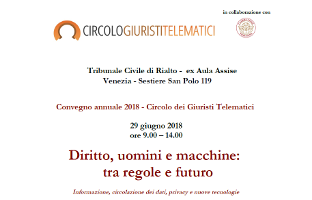 Diritto, uomini e macchine: tra regole e futuro