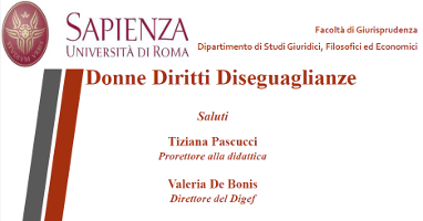 Donne Diritti Diseguaglianze