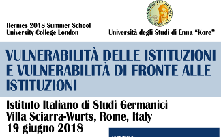 Vulnerabilità delle istituzioni e vulnerabilità di fronte alle istituzioni