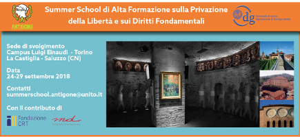 (Italiano) Summer School di Alta Formazione sulla Privazione della Libertà e sui Diritti Fondamentali