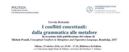 I conflitti concettuali: dalla grammatica alle metafore