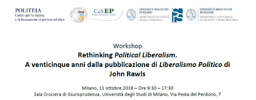 Rethinking Political Liberalism. A venticinque anni dalla pubblicazione di Liberalismo Politico di John Rawls