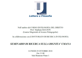 Seminario di ricerca sulla dignità umana