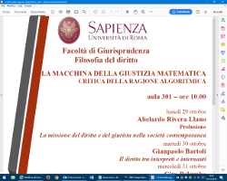 La macchina della giustizia matematica