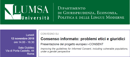 Consenso informato: problemi etici e giuridici