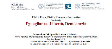 (Italiano) Eguaglianza, Libertà, Democrazia