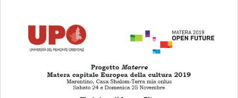 (Italiano) Progetto Materre. Matera capitale Europea della cultura 2019