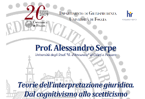 (Italiano) Teorie dell’interpretazione giuridica. Dal cognitivismo allo scetticismo