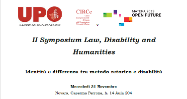 II Symposium Law, Disability and Humanities