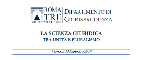 La scienza giuridica tra unità e pluralismo