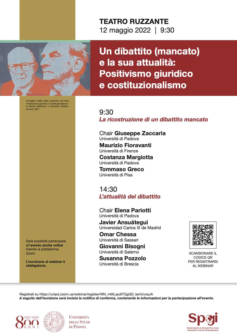 (Italiano) Un dibattito (mancato) e la sua attualità: Positivismo giuridico e costituzionalismo