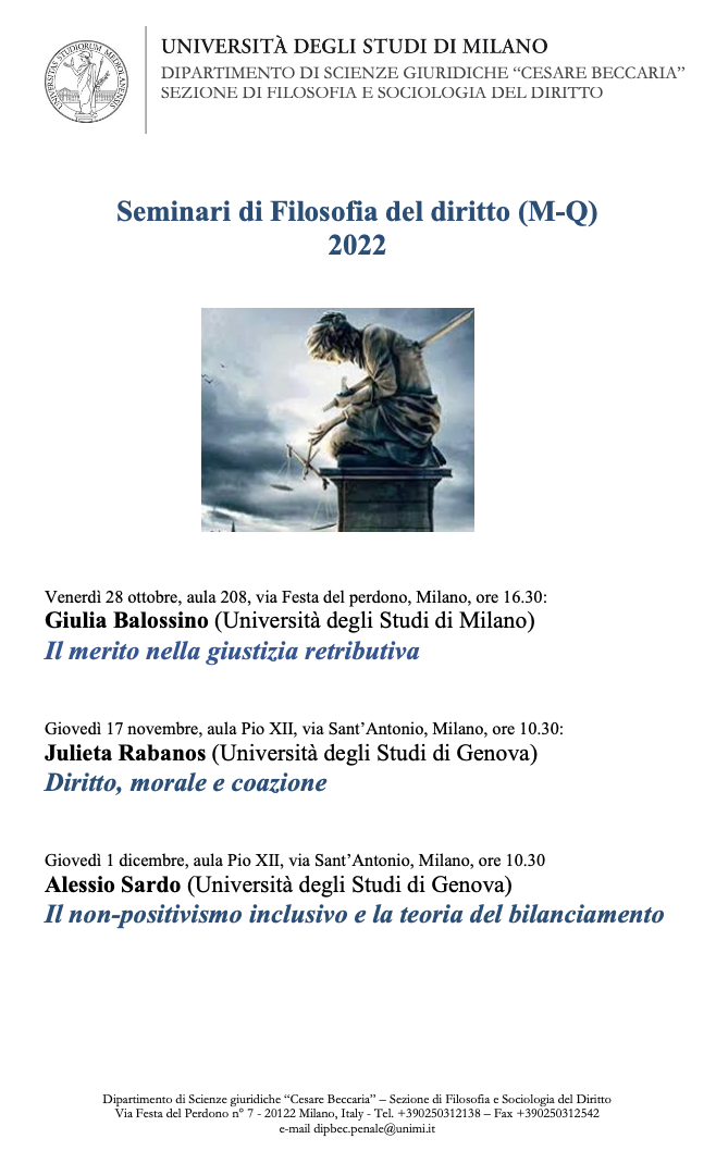 (Italiano) 28 ottobre 2022 – Il merito nella giustizia retributiva